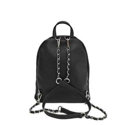 ps255b043 black Brenda Backpack With Studs Multicolor