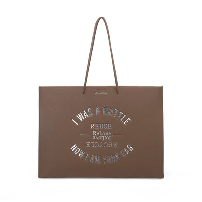 Shopping bag Bottle Bag bag eco-friendly natural color ps263b540
