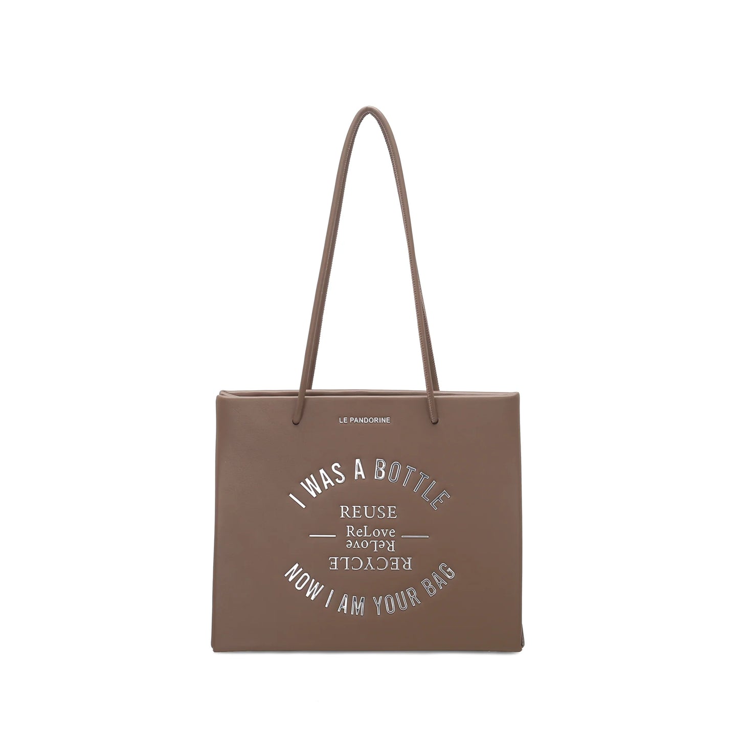 Small Shopper Bottle Bag Natural Color ps263b41