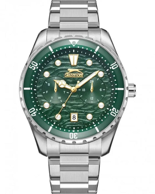 SLAZENGER Silver Stainless Steel Bracelet SKU SL.09.2366.2.03