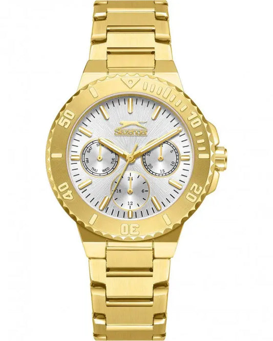 SLAZENGER Gold Stainless Steel Bracelet SKU SL.09.2416.4.02