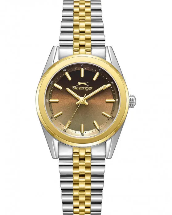 Ρολόι SLAZENGER Two Tone Stainless Steel Bracelet SKU SL.09.2463.3.03