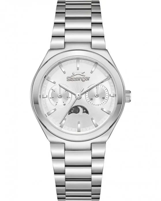 Ρολόι SLAZENGER Silver Stainless Steel Bracelet SKU SL.09.2468.4.01