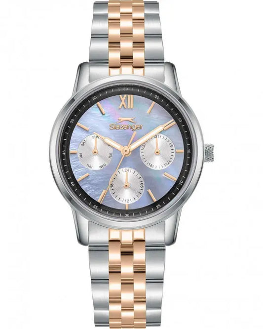 Ρολόι SLAZENGER Two Tone Stainless Steel Bracelet SKU SL.09.2471.4.06