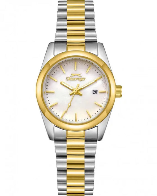 Ρολόι SLAZENGER Two Tone Stainless Steel Bracelet SKU SL.09.2473.3.05