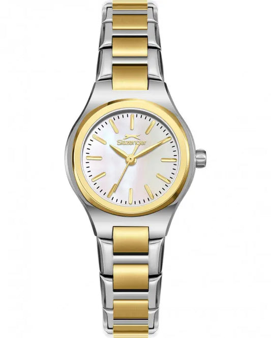 Ρολόι SLAZENGER Two Tone Stainless Steel Bracelet SKU SL.09.2474.3.04
