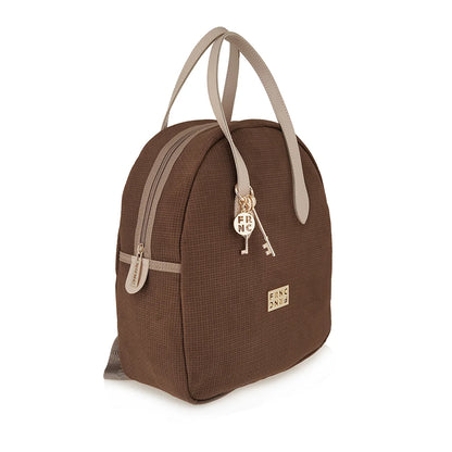 Γυναικείο Backpack Σε Χρώμα Καφέ FRNC 5575 COF