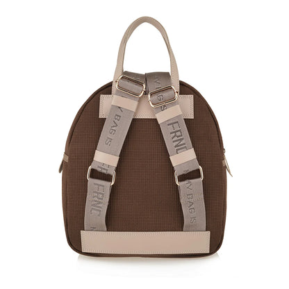 Γυναικείο Backpack Σε Χρώμα Καφέ FRNC 5575 COF