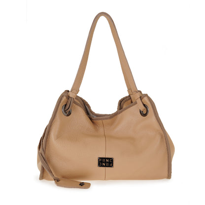 Γυναικεία Τσάντα Ωμου Σε Χρώμα Καμηλό FRNC 3775 VKT