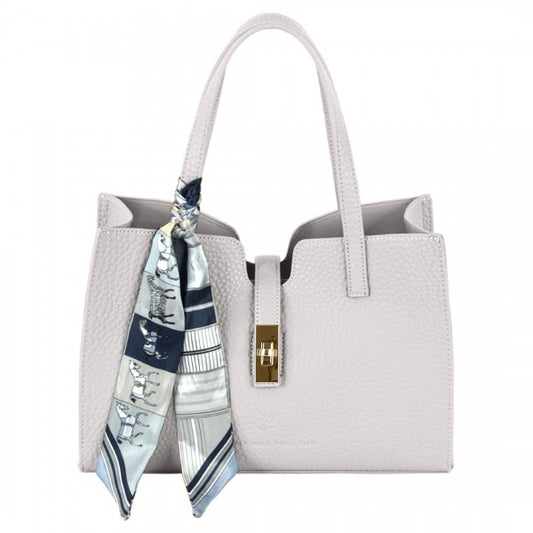 Beverly Hills Polo Γυναικεία Τσάντα Χειρός-Ώμου BH-4472 Λευκό