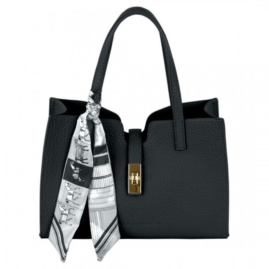 Beverly Hills Polo Γυναικεία Τσάντα Χειρός-Ώμου BH-4472 Μαύρο