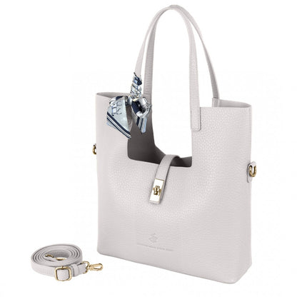 Beverly Hills Polo Γυναικεία Τσάντα Ώμου BH-4470 Λευκό