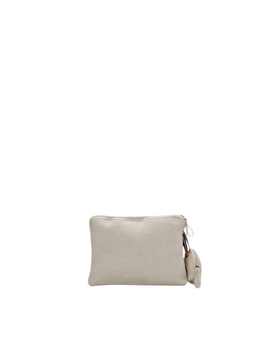 Beverly Hills Polo Club Γυναικεία Τσάντα Ώμου Μπεζ bh 4138