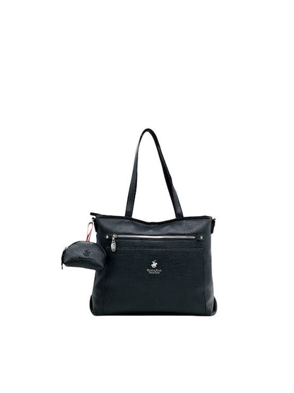 Beverly Hills Polo Club Σετ Γυναικεία Τσάντα Ώμου Μαύρη bh 4130