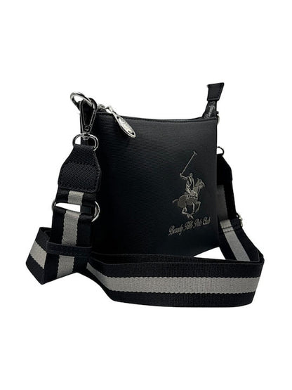 Beverly Hills Polo Club Γυναικεία Τσάντα Χιαστί Μαύρη BH 4083