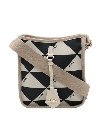 Γυναικεία Τσάντα FRNC Crossbody Μαύρη 3355