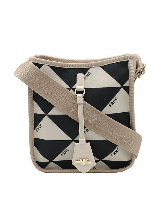 Γυναικεία Τσάντα FRNC Crossbody Μαύρη 3355