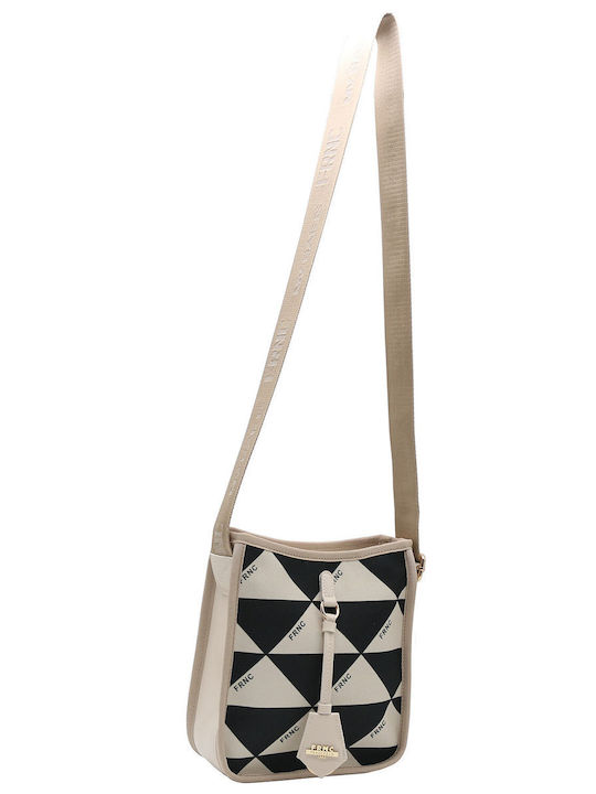 Γυναικεία Τσάντα FRNC Crossbody Μαύρη 3355