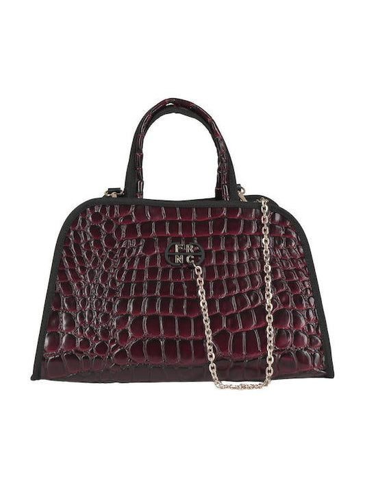 FRNCΓυναικεία Τσάντα Χιαστί Μπορντό 5903