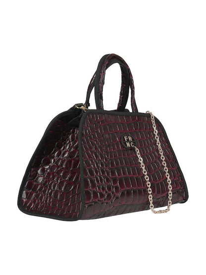 FRNCΓυναικεία Τσάντα Χιαστί Μπορντό 5903