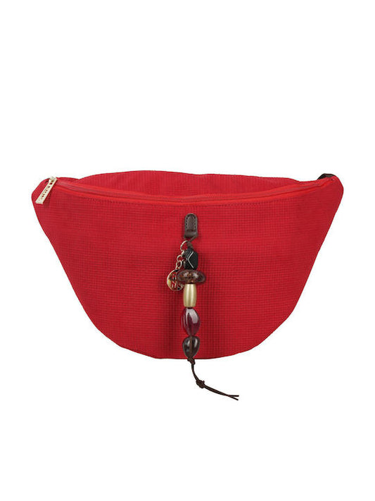 FRNCΓυναικεία Τσάντα Χιαστί Κόκκινη 5554