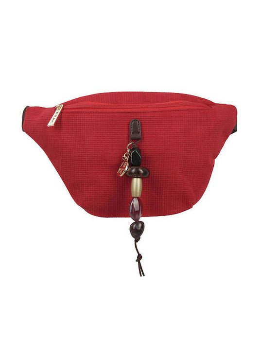 FRNCΓυναικεία Τσάντα Χιαστί Κόκκινη 5553