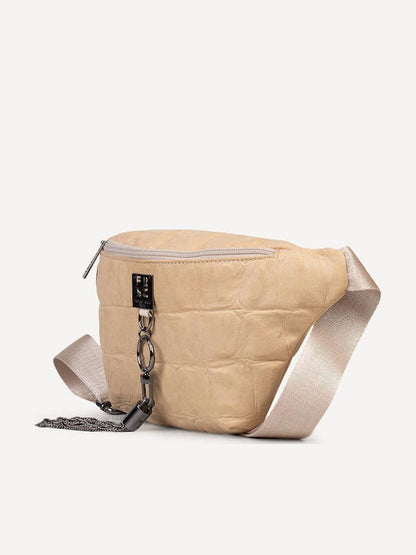 FRNCΓυναικεία Τσάντα Ώμου Μπεζ 6130