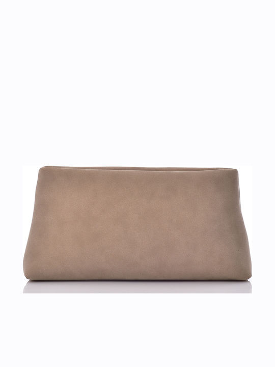 FRNC Γυναικείο Clutch Μπεζ 2362