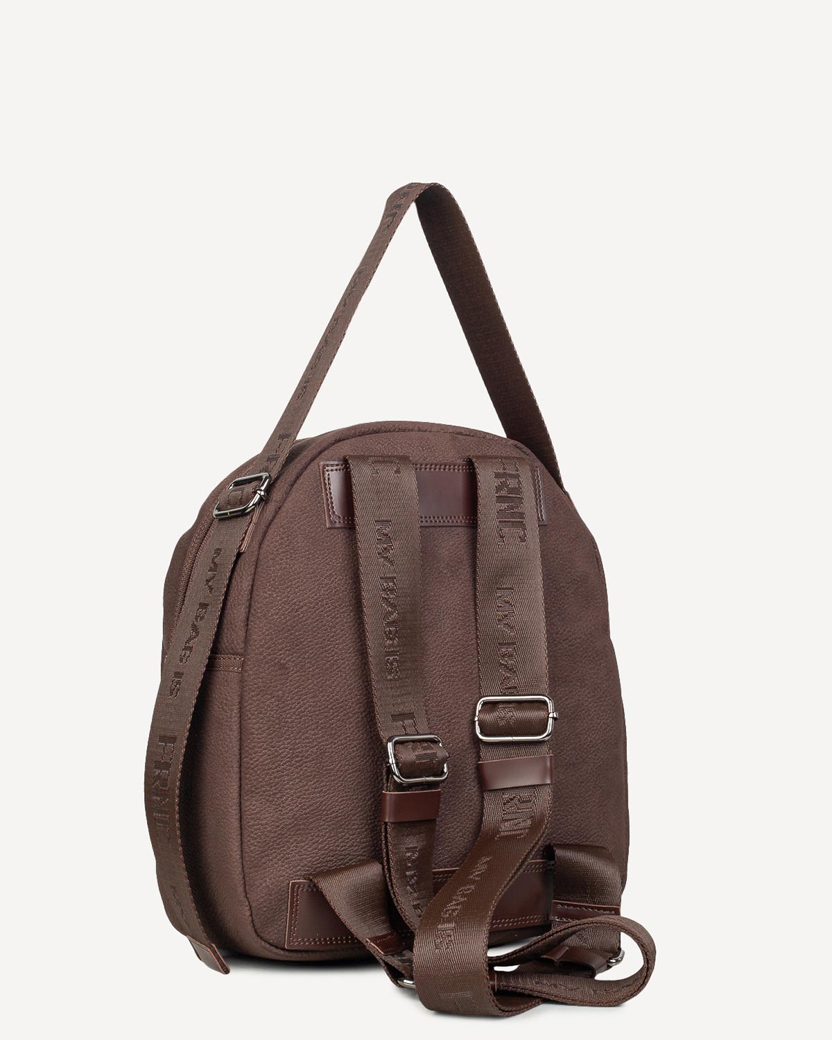 FRNC Γυναικεία Τσάντα Nubuck Interlock Καφέ 1840