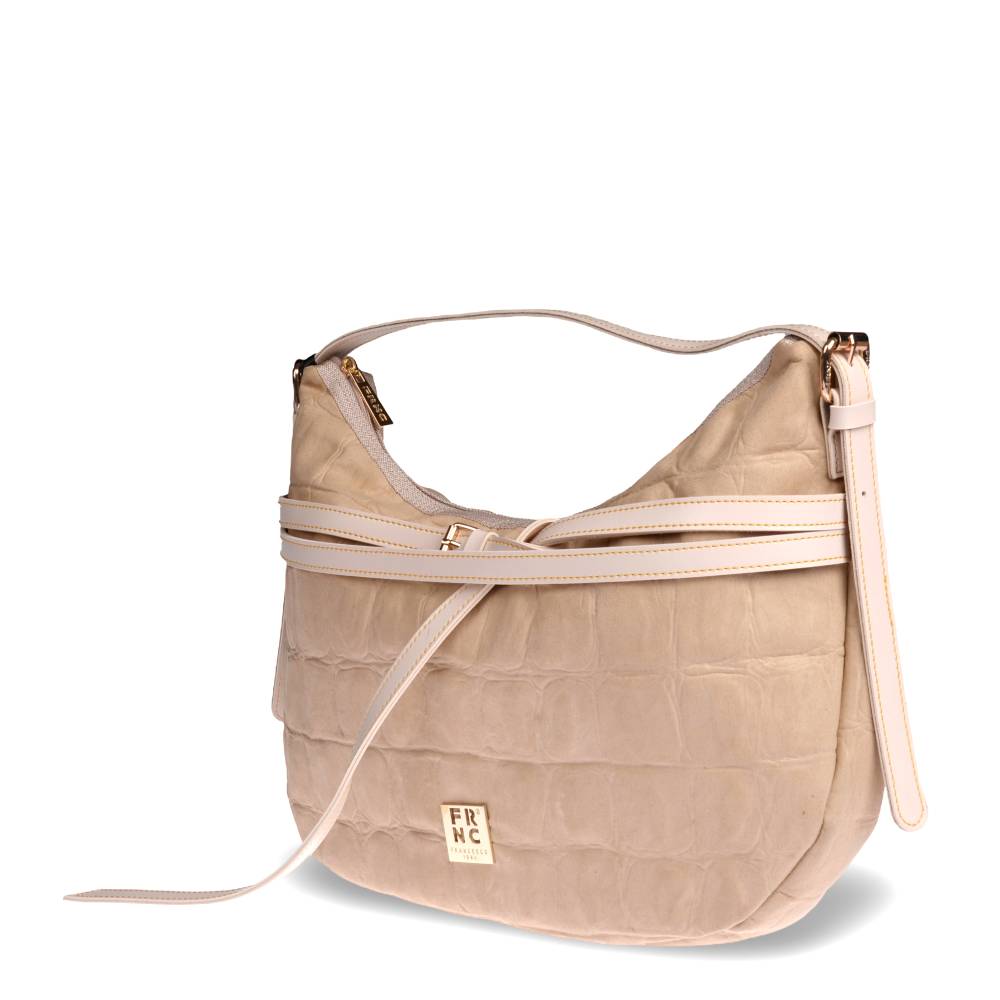 Γυναικεία Τσάντα Ώμου Eco Nubuck FRNC 6103