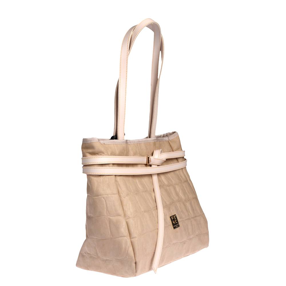Γυναικεία Τσάντα Ώμου Eco Nubuck FRNC 6104