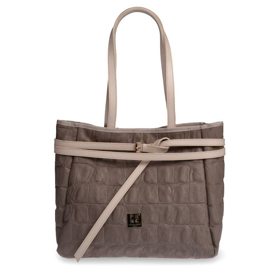 Γυναικεία Τσάντα Ώμου Eco Nubuck FRNC 6104