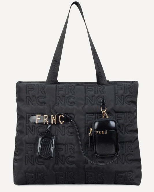 ΤΣΑΝΤΑ ΩΜ ΟΥ ΧΕΙΡΟΣ FRNC BLACK 1360