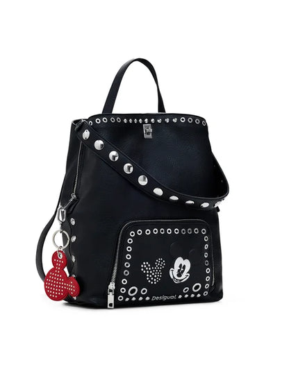 Desigual Σακίδιο Mickey Rock Sumy 25SAKP06 Μαύρο
