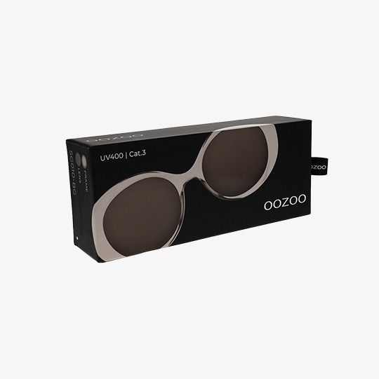 OOZOO SUNGLASSES / BEIGE, SHINY SG010-BG