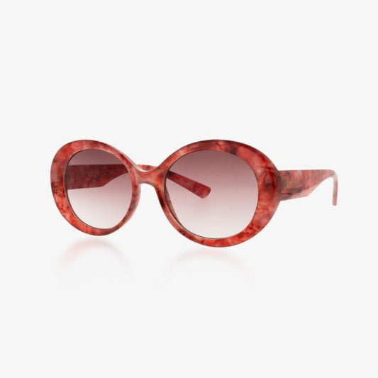OOZOO SUNGLASSES / PINK-RED TURTOISE, SHINY SG010-PR