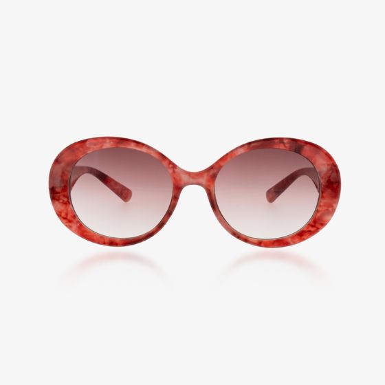 OOZOO SUNGLASSES / PINK-RED TURTOISE, SHINY SG010-PR