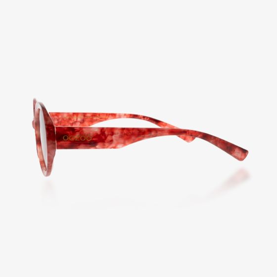 OOZOO SUNGLASSES / PINK-RED TURTOISE, SHINY SG010-PR