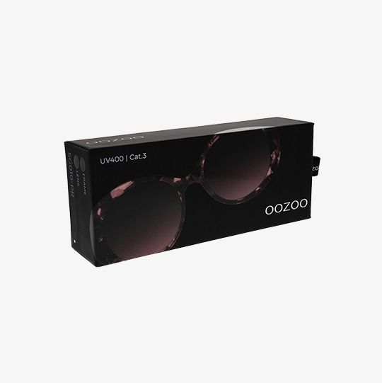 OOZOO SUNGLASSES / PINK-RED TURTOISE, SHINY SG010-PR